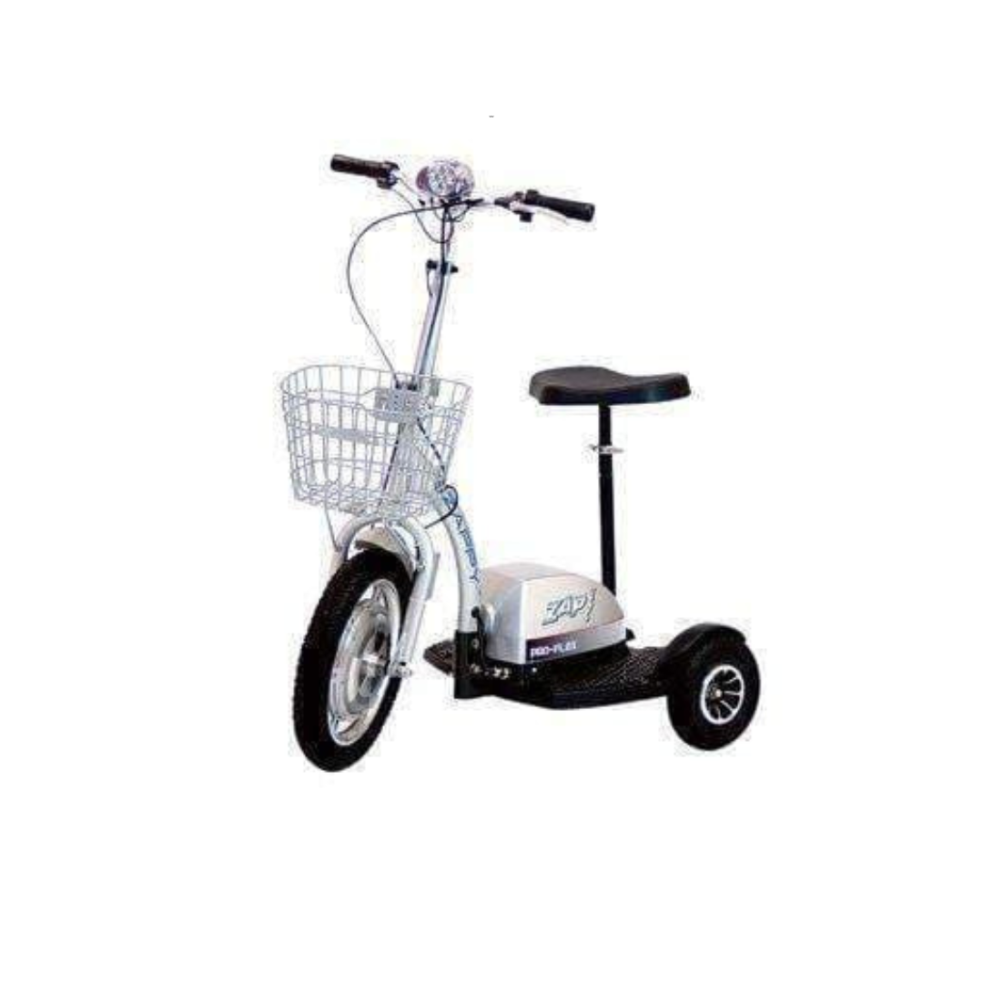 PET Pro Flex 500 Folding Transport Mobility Scooter – 3 Wheel - Stand or Sit - Senior.com Scooters